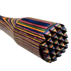 BarProducts.com Bamboo Rainbow Muddler BAR TOOLS