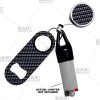 BarProducts.com Bartending Bottle Openers Kolorcoat™ Mini Opener, Reel And Lighter Leash® Clug SET - Carbon Fiber