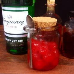 BarProducts.com Master Mixology 8 Oz. Mason Condiment Jar W/Spoon