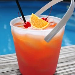 BarProducts.com 32 Oz Plastic Rum Buckets BAR SUPPLIES