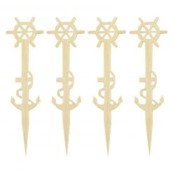 Bar Products Online Shop 25 BarProducts.com BarConic® Bamboo Sailor Cocktail Picks - 100 Pack SPECIAL COLLECTIONS