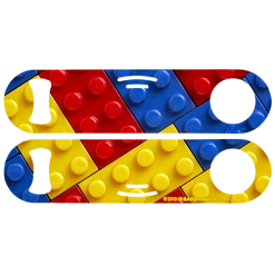 BarProducts.com PRODUCT DESIGNER Kolorcoat™ StrainBlade® Opener - Building Blocks