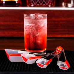 BarProducts.com SPECIAL COLLECTIONS Levoons - Scrape Level Measuring Spoons