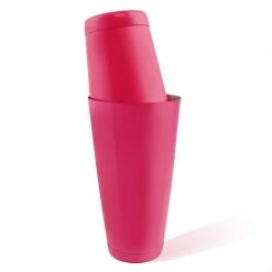 BarProducts.com BarConic® Cocktail Shaker Set - 28oz / 18oz Weighted Tins - Neon Pink BAR TOOLS