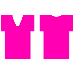 BarProducts.com Custom Coasters / Coolers Kolorcoat™ T-Shirt Bottle Cooler - Pink