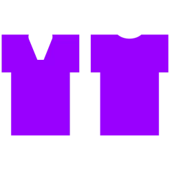 BarProducts.com Custom Coasters / Coolers Kolorcoat™ T-Shirt Bottle Cooler - Purple