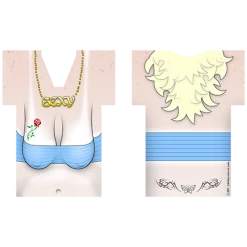 BarProducts.com Custom Coasters / Coolers Kolorcoat™ T-Shirt Bottle Cooler - Wife Funny