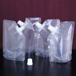 BarProducts.com Bar Novelties 4oz. Soft Bag Flasks With Funnel (Set Of Four)