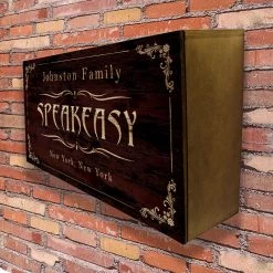 BarProducts Handcrafted Murphy WalBAR™ - CUSTOMIZABLE Speakeasy Design