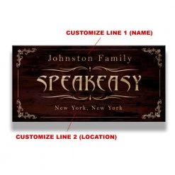 BarProducts Handcrafted Murphy WalBAR™ - CUSTOMIZABLE Speakeasy Design