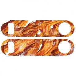 BarProducts.com Custom Bottle Openers Kolorcoat™ Speed Opener - Bacon