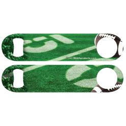BarProducts.com Custom Bottle Openers Kolorcoat™ Speed Opener - Football Field