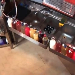 BarProducts.com BarConic® Adjustable Speed Rail - 32 Inches To 42 Inches BAR EQUIPMENT