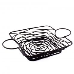 BarProducts.com Square Basket W/ Integrated Ramekin Holders SPECIAL COLLECTIONS