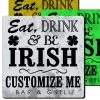 BarProducts.com BAR SUPPLIES CUSTOMIZABLE Coaster - 3.5in Square Foam - Irish Design