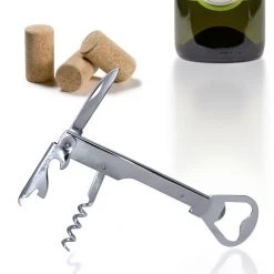 BarProducts.com BAR TOOLS Wine And Beer Bottle Opener - Stainless Steel