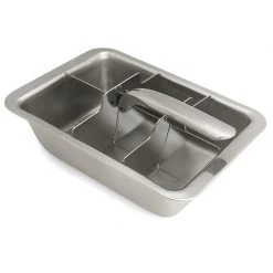 BarProducts.com Large Stainless Steel Ice Cube Tray - Retro Style BAR SUPPLIES