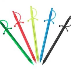 BarProducts.com Super Savers BarConic® Sword Cocktail Picks - 3.5" - Color Options - Pack Of 250