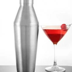 BarProducts.com BAR TOOLS 3-Piece Cocktail Shaker - Tapered - 28 Ounce