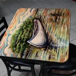 BarProducts.com The Canoe 24" X 30" Wooden Table Top - Two Types Available