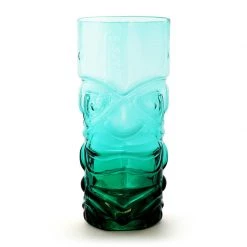 BarProducts.com BAR SUPPLIES BarConic ® Tiki Glass - Teal - 15 Ounce