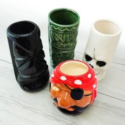 BarProducts.com Tiki Mugs Drinkware Package 3 - Set Of 4