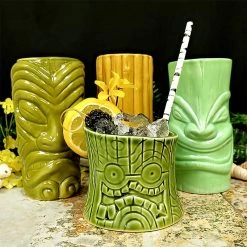BarProducts.com Tiki Mugs Drinkware Package 4 - Set Of 4 Bar Sets & Package Specials
