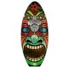 BarProducts.com Wall Mounted Bottle Openers Surfboard Wall Mount Bottle Opener - Carnival Tiki Man