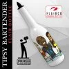 BarProducts.com BAR TOOLS Kolorcoat™ Flair Bottle - Tipsy Bartender - 750ml