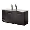 BarProducts.com True® Dual Solid Swing Door Direct Draw Beer Dispenser For 3 Barrels