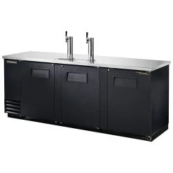 BarProducts.com True® Dual Solid Swing Door Direct Draw Beer Dispenser For 4 Barrels