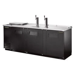 BarProducts.com BAR EQUIPMENT True® Dual Solid Swing Door, Club Top, Direct Draw Beer Dispenser For 4 Barrels