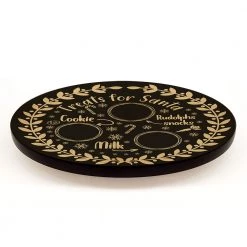 BarProducts.com Treats For Santa Christmas Themed Lazy Susan - Size Options