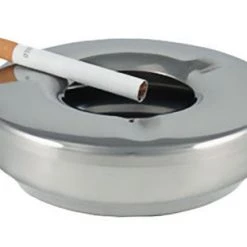 BarProducts.com BAR SUPPLIES Ashtray - 2 Piece Stainless Steel - 4 Inch Diameter