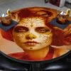 BarProducts.com Vendimilla Belleza Round Wooden Table Top - Two Sizes Available Featured Artists