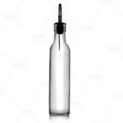 Bar Products BarConic® Antique Oil - Vinegar - Mixer Square Glass Bottle - 8oz