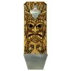 BarProducts.com Wall Mount Bottle Opener With Cap Catcher- Tiki Man Wall Mounted Bottle Openers