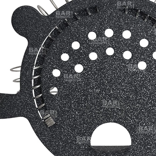 weathered-iron-textured.jpg BarProducts.com BAR TOOLS BarConic® Hawthorne Cocktail Strainer – Weathered Iron