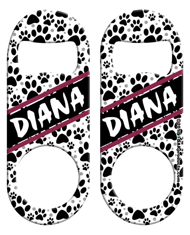 web-puppy-love_2.jpg BarProducts.com CUSTOMIZABLE Mini Bottle Opener With Retractable Reel - Puppy Love Bartending Bottle Openers