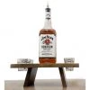 BarProducts Handcrafted Whiskey Caddy - Stained Wood W/ 6 Slots