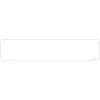 BarProducts.com Kolorcoat™ Custom Metal Bar Sign - 24" X 5" - White