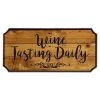 BarProducts.com Wine Accessories & Gifts Wine Tasting Daily Wood Plaque Sign