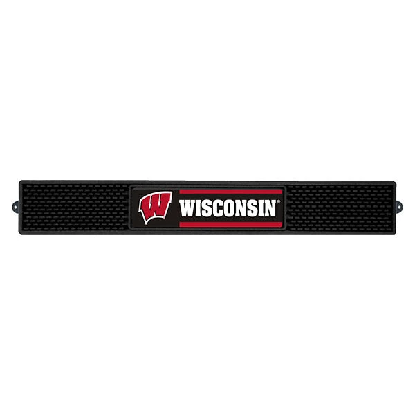wisconsin.jpg BarProducts.com College Basketball Bar Drink Mat