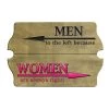 BarProducts Handcrafted Women Are Always Right Wood Bar Sign Tavern-Shaped 1 BarProducts Handcrafted Women Are Always Right Wood Bar Sign Tavern-Shaped