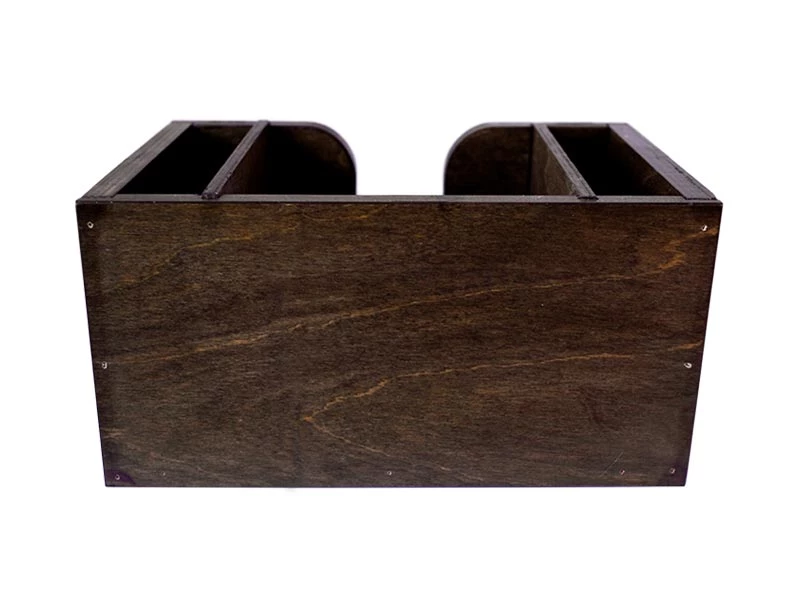 wood-napkin-caddy-bar-stained-1_1.jpg BarProducts.com Wooden Bar Napkin & Straw Caddy - STAINED