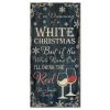 BarProducts.com CUSTOMIZABLE Large Wooden Bar Sign - WHITE CHRISTMAS - 11 3/4" X 23 3/4" 6 BarProducts.com CUSTOMIZABLE Large Wooden Bar Sign - WHITE CHRISTMAS - 11 3/4" X 23 3/4"