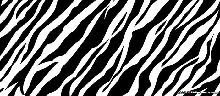 zebra-print-flair-bottle-750ml_flat.jpg BarProducts.com BAR TOOLS Kolorcoat™ Flair Bottle - Zebra Print Design - 750ml