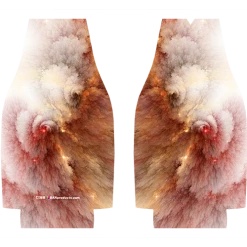 BarProducts.com Kolorcoat™ Zipper Bottle Cooler - Cool Clouds Custom Coasters / Coolers